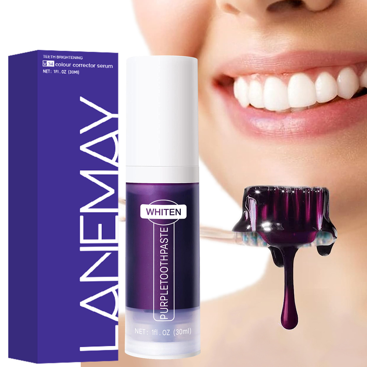 V34 Colour Corrector Serum Pur - Teeth Whitening Crest review and price