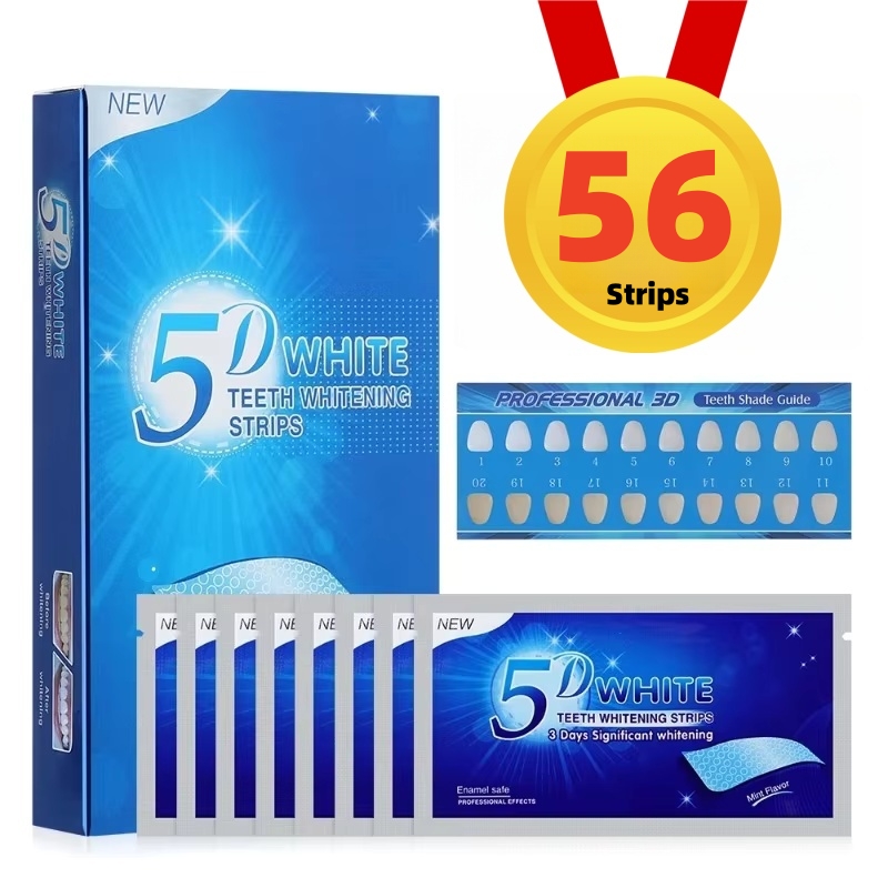 5D Teeth Whitening Strips 56 S - Teeth Whitening Crest review and price