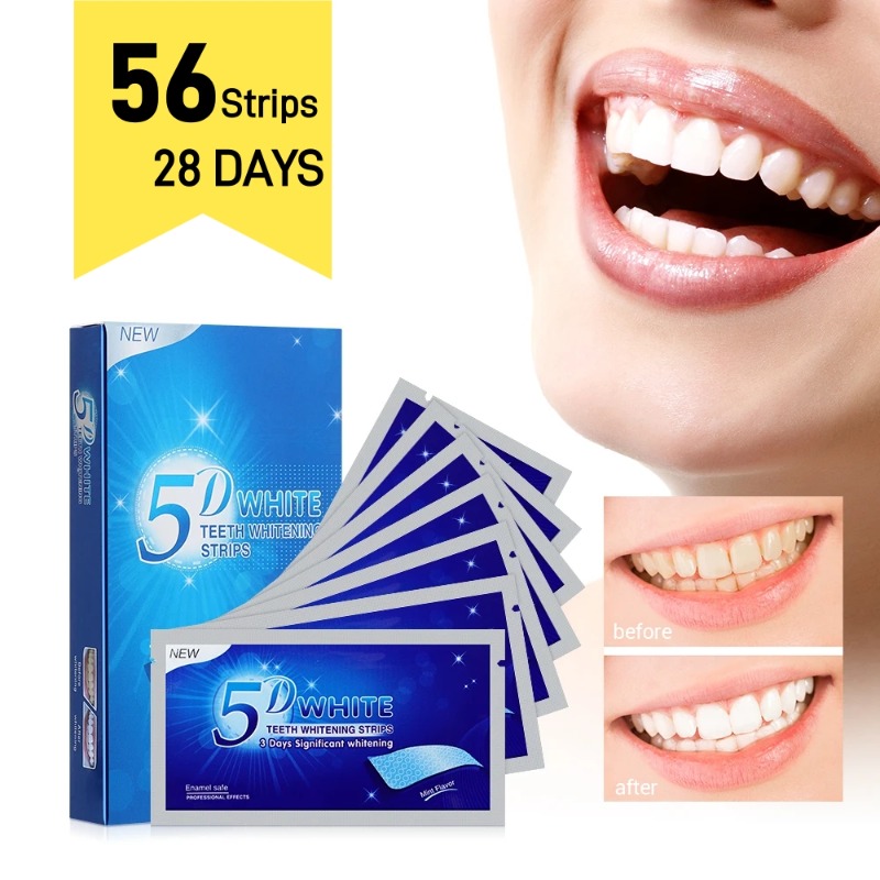 5D Teeth Whitening Strips 56 S - Teeth Whitening Crest review and price