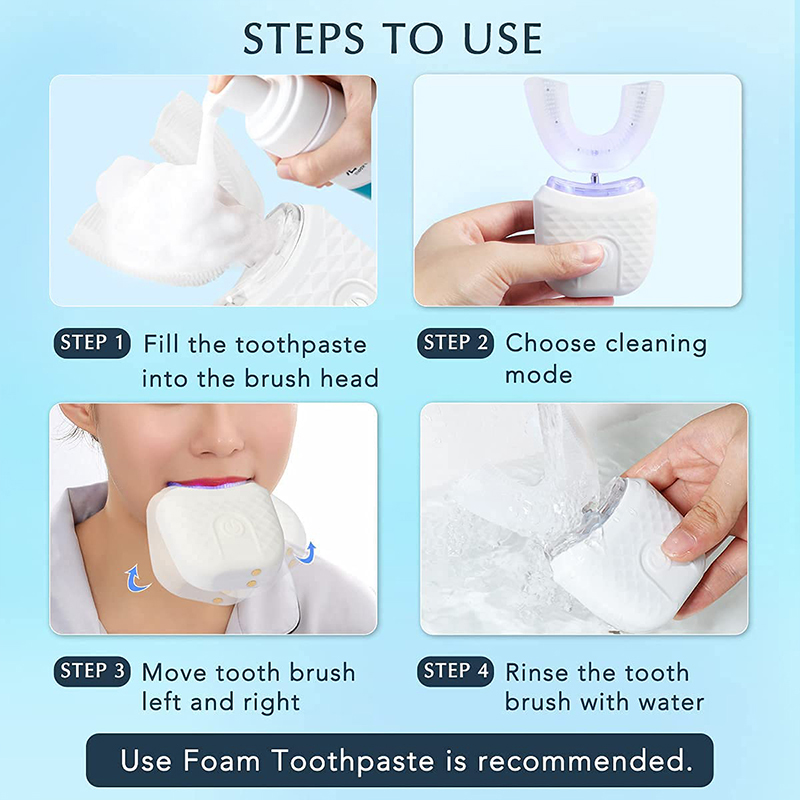U-Shaped Rechargeable Light Qu - Teeth Whitening Clinic review and price