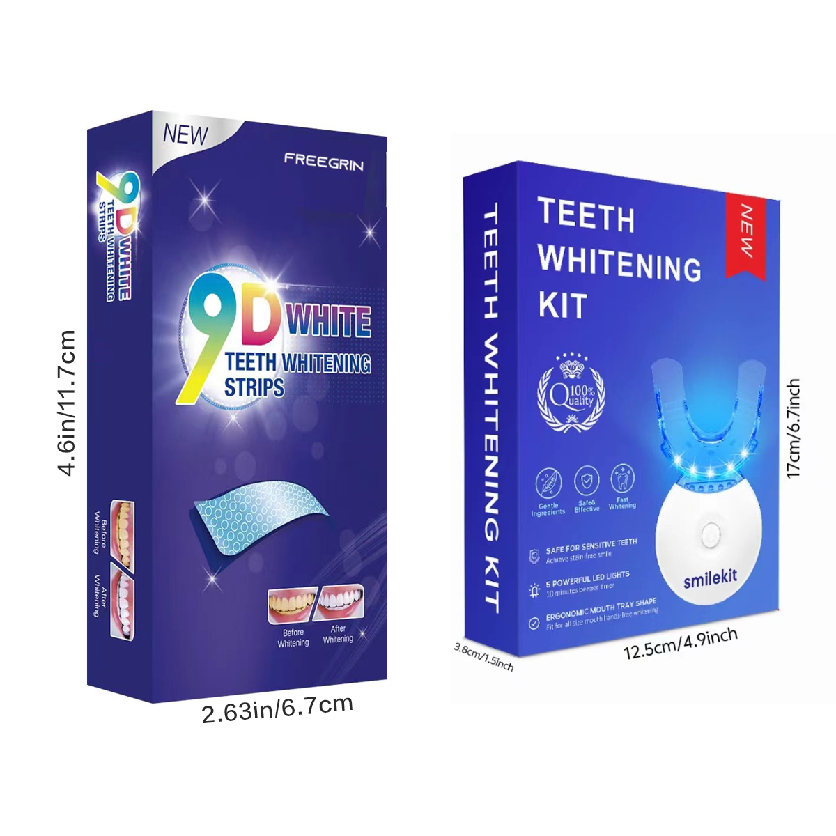 Teeth Whitening Kit - 5X LED L - Teeth Whitening Clinic review and price