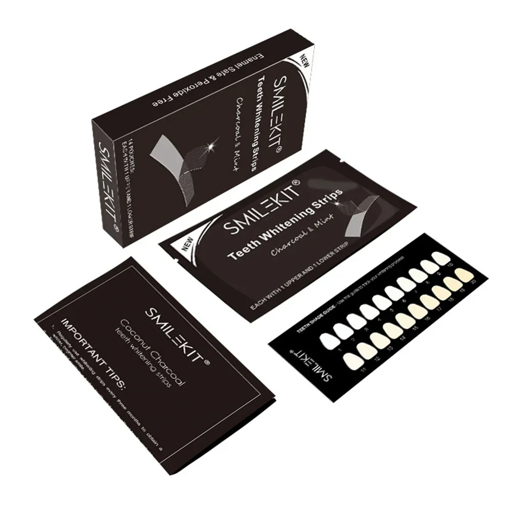 28/14Pcs New PAP+ Charcoal Gel - Teeth Whitening Crest review and price