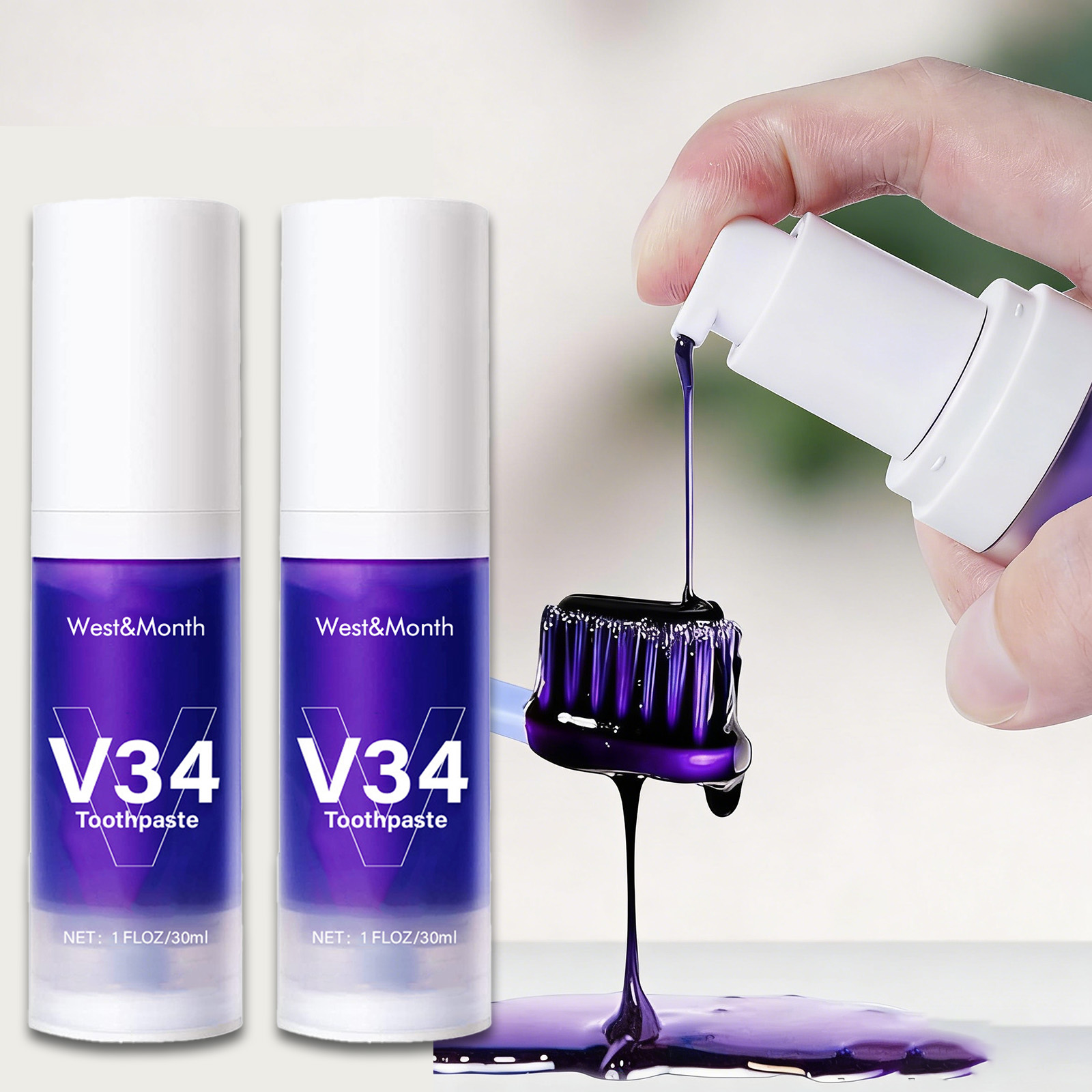V34 Teeth Whitening Toothpaste - Teeth Whitening Crest review and price