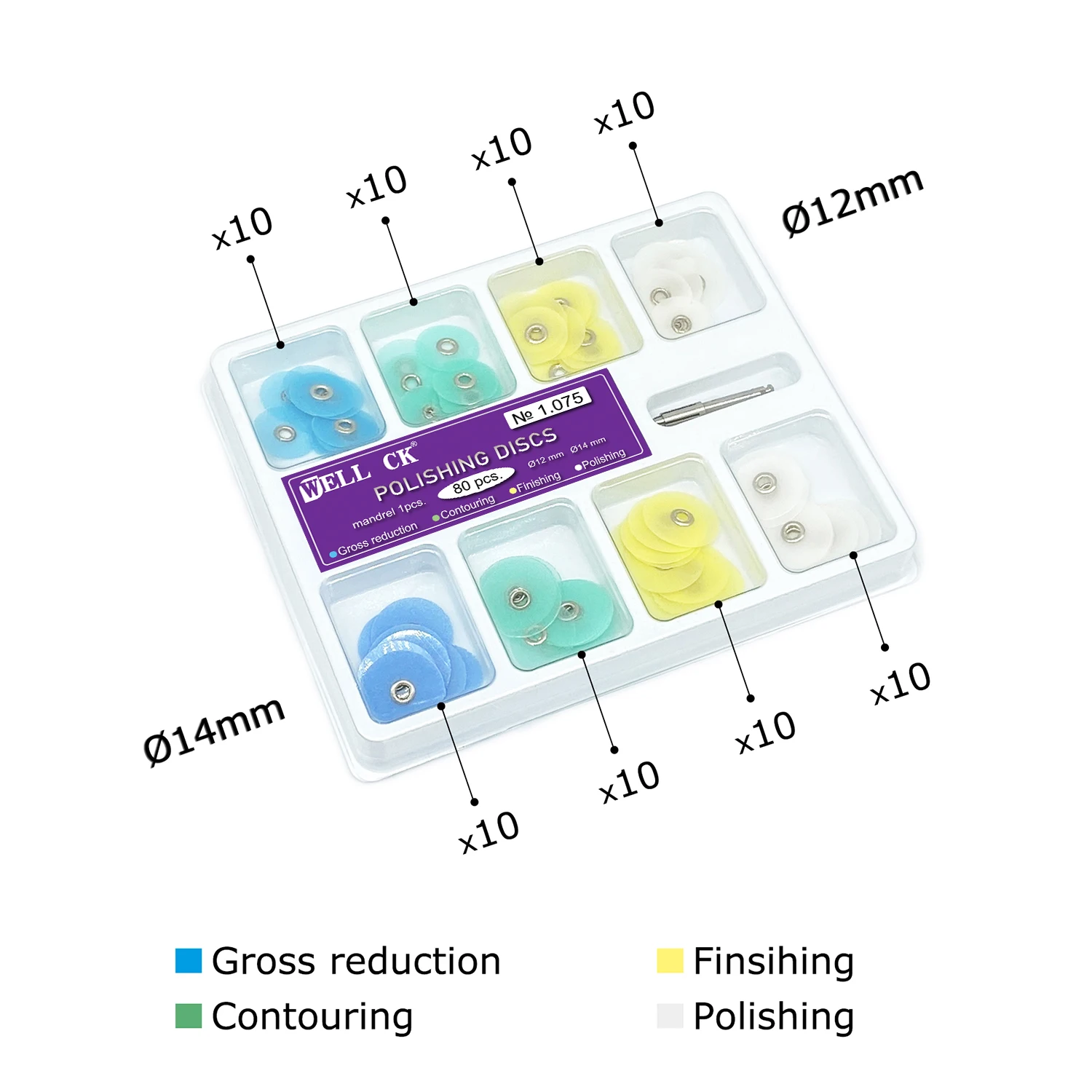 WELLCK Dental Polishing Discs  - Teeth Whitening Express review and price