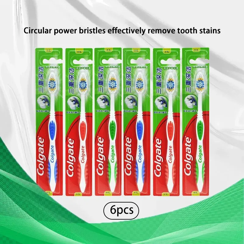 Clogate 6pcs Adult Soft Bristl - Colgate Whitening Teeth review and price